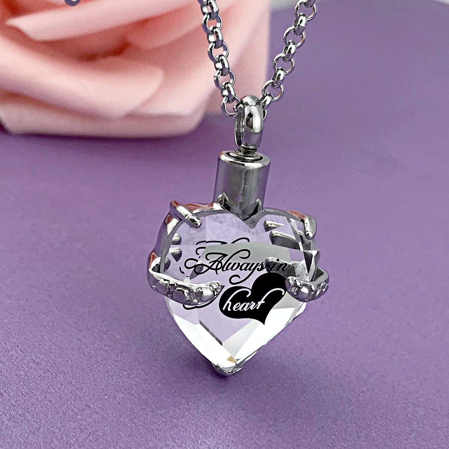 Month of URN Cremation Necklaces pendant for Ashes